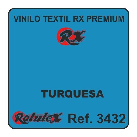 VINILO TEXTIL PREMIUM RX TURQUESA PU ROTUTEX