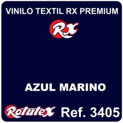 VINILO TEXTIL PREMIUM RX AZUL MARINO PU ROTUTEX