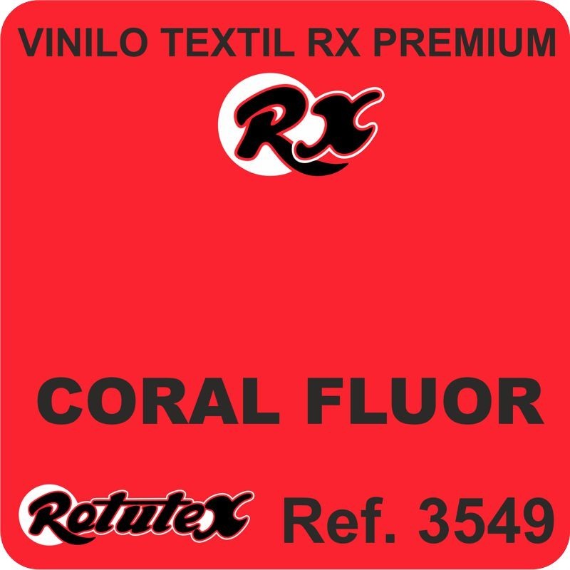 FLUOR CORAL 3549 RX PREMIUM VINILO TEXTIL