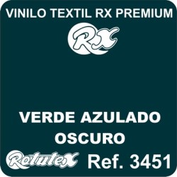 VERDE AZULADO OSCURO 3451 RX PREMIUM VINILO TEXTIL