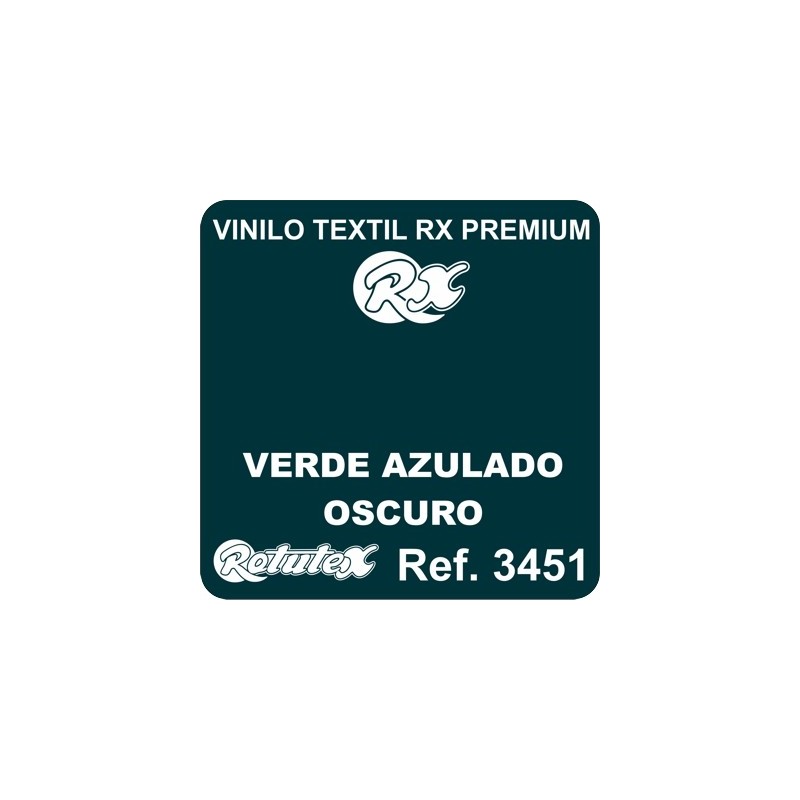 VERDE AZULADO OSCURO 3451 RX PREMIUM VINILO TEXTIL