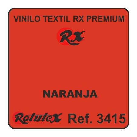 NARANJA OSCURO 3415 RX PREMIUM VINILO TEXTIL