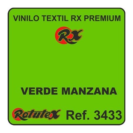 VERDE MANZANA 3433 RX PREMIUM VINILO TEXTIL