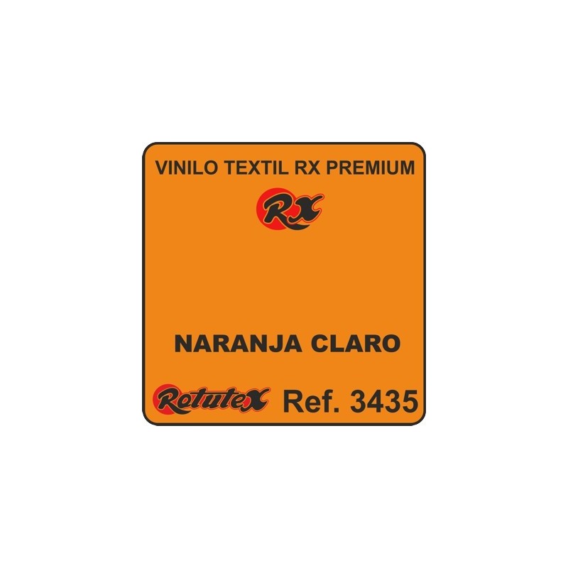 NARANJA CLARO 3435 RX PREMIUM VINILO TEXTIL