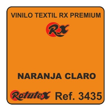 NARANJA CLARO 3435 RX PREMIUM VINILO TEXTIL