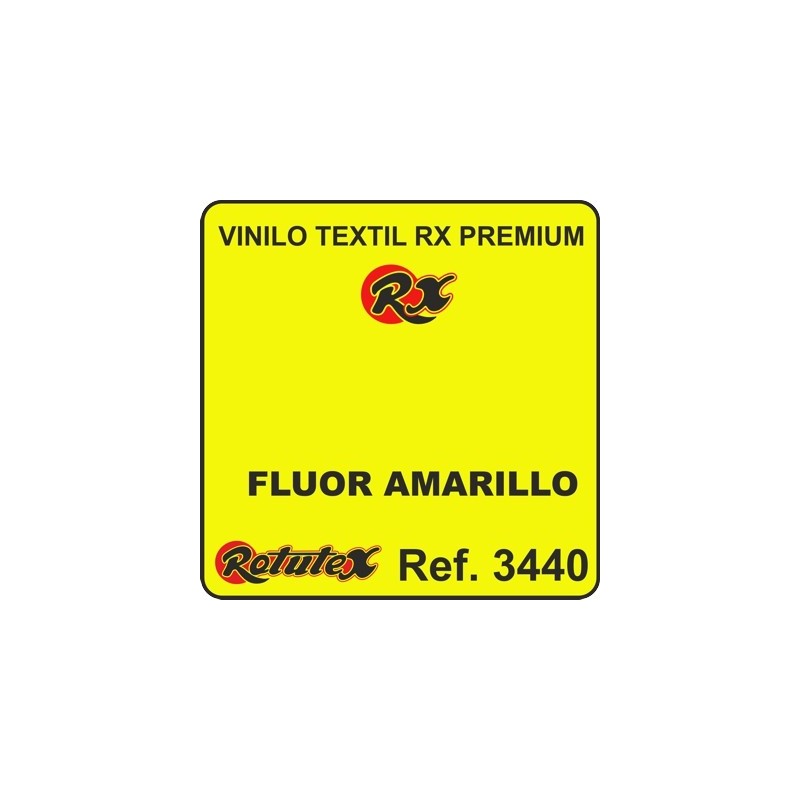 FLUOR AMARILLO 3440 RX PREMIUM VINILO TEXTIL