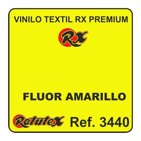 FLUOR AMARILLO 3440 RX PREMIUM VINILO TEXTIL