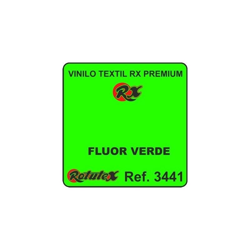 FLUOR VERDE 3441 RX PREMIUM VINILO TEXTIL