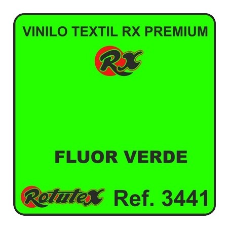FLUOR VERDE 3441 RX PREMIUM VINILO TEXTIL