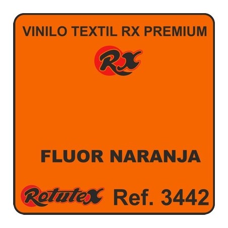FLUOR NARANJA 3442 RX PREMIUM VINILO TEXTIL