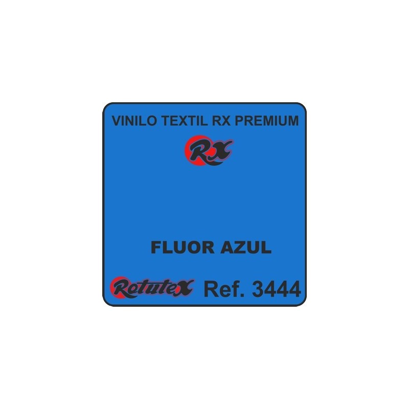 FLUOR AZUL NEON 3444 RX PREMIUM VINILO TEXTIL