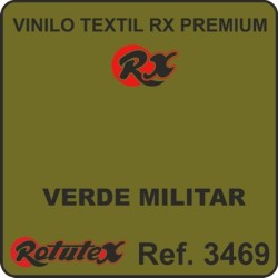 VERDE MILITAR CAQUI 3469 RX PREMIUM VINILO TEXTIL