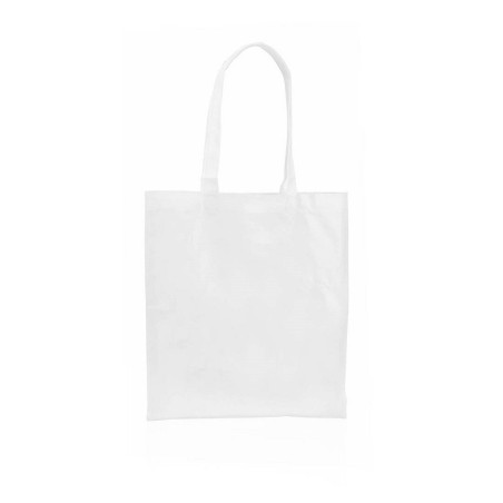 BOLSA BLANCA ECOLOGICA SUBLIMABLE ASA LARGA REFORZADA
