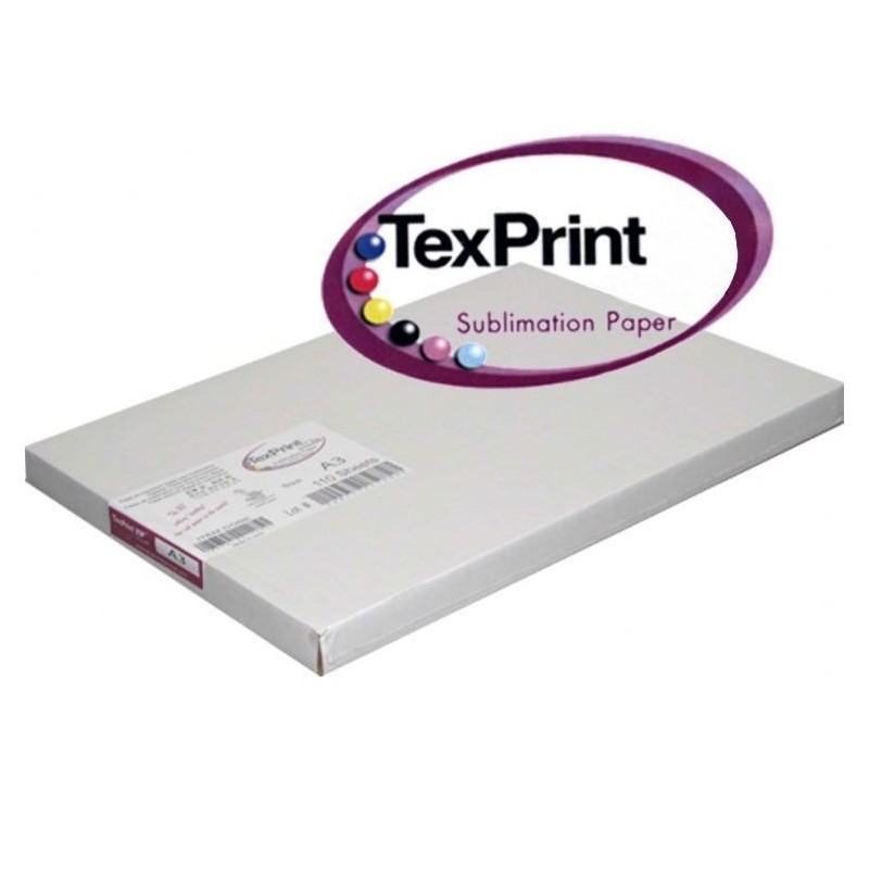 PAPEL SUBLIMACION TEXPRINT XPHR A3 UNIVERSAL