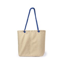BOLSO BEIGE SUBLIMABLE CORDON GORDO ASA Color: AZUL