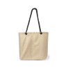 BOLSO BEIGE SUBLIMABLE CORDON GORDO ASA Color: NEGRO