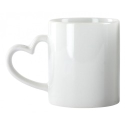 TAZA ASA CORAZON BLANCA SUBLIMACION