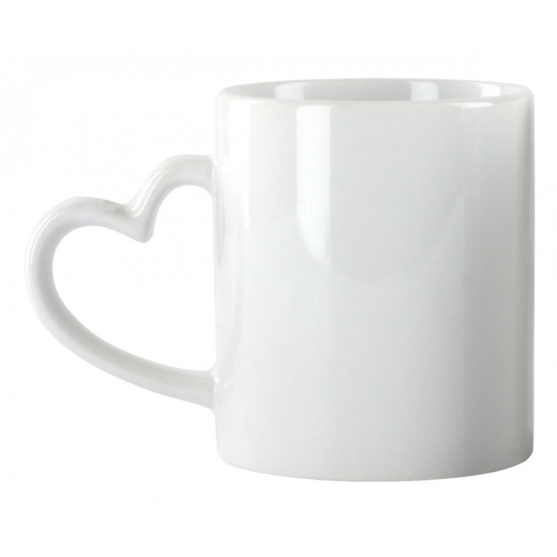 TAZA ASA CORAZON BLANCA SUBLIMACION