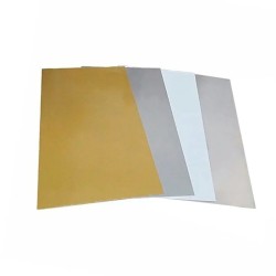 CHAPA ALUMINIO 200x300mm BLANCO BRILLO SUBLIMACION