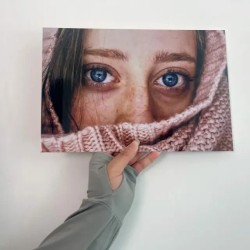 CHAPA ALUMINIO 200x300mm ORO BRILLO SUBLIMACION