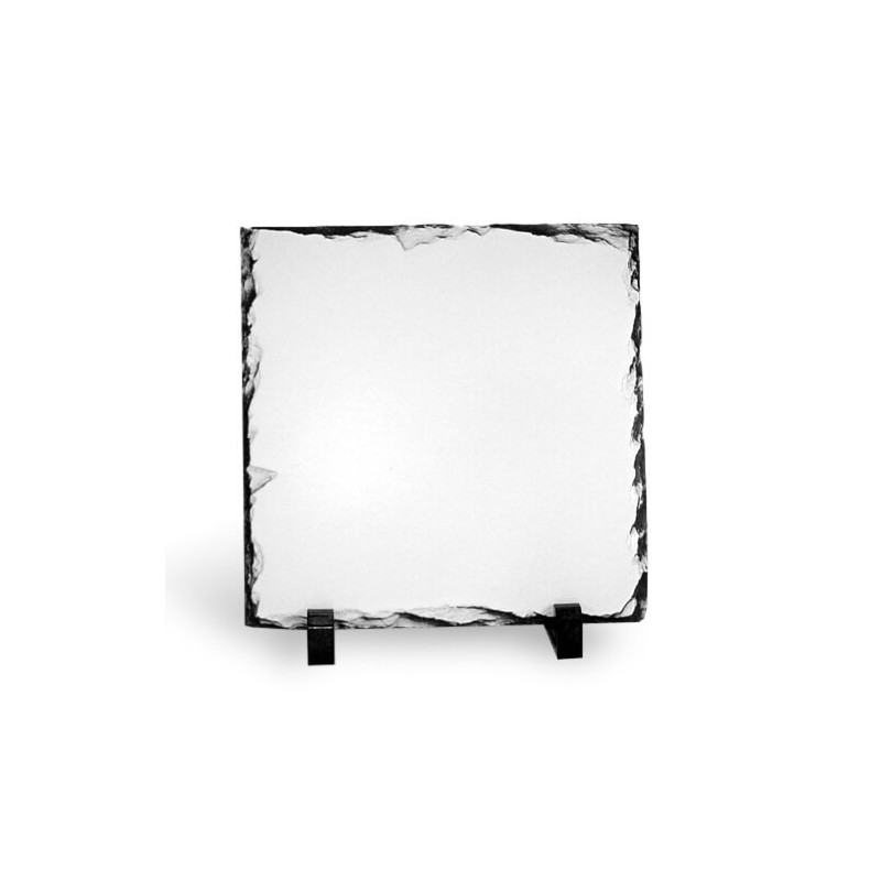 PIEDRA PIZARRA 20x20 (190x190mm) PORTAFOTOS SUBLIMACION