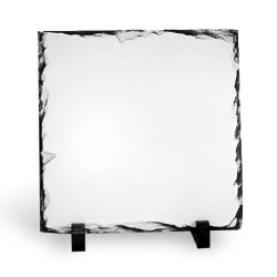 PIEDRA PIZARRA 15x15 (140x140mm) PORTAFOTOS SUBLIMACION