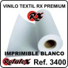 VINILO TEXTIL RX PREMIUM IMPRIMIBLE BLANCO 50cm 1m