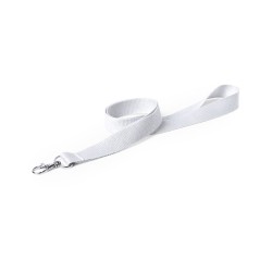 LANYARD BLANCO POLIESTER SUBLIMACION