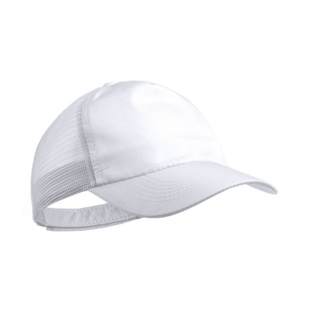 GORRA SUBLIMACION POLIESTER Color BLANCA Frontal BLANCO
