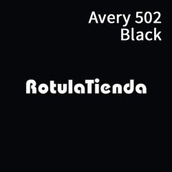 NEGRO BRILLO 502 VINILO ADHESIVO