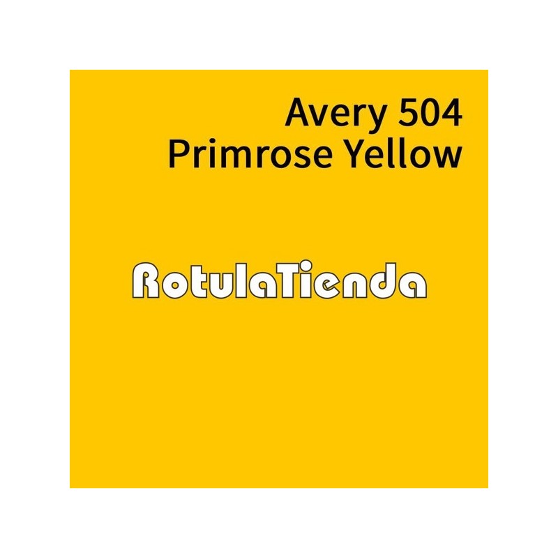AMARILLO PRIMAVERA BRILLO 504 VINILO ADHESIVO