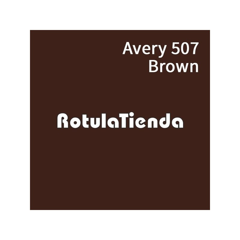 MARRON OSCURO BRILLO 507 VINILO ADHESIVO