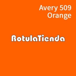 VINILO ADHESIVO AVERY NARANJA BRILLO