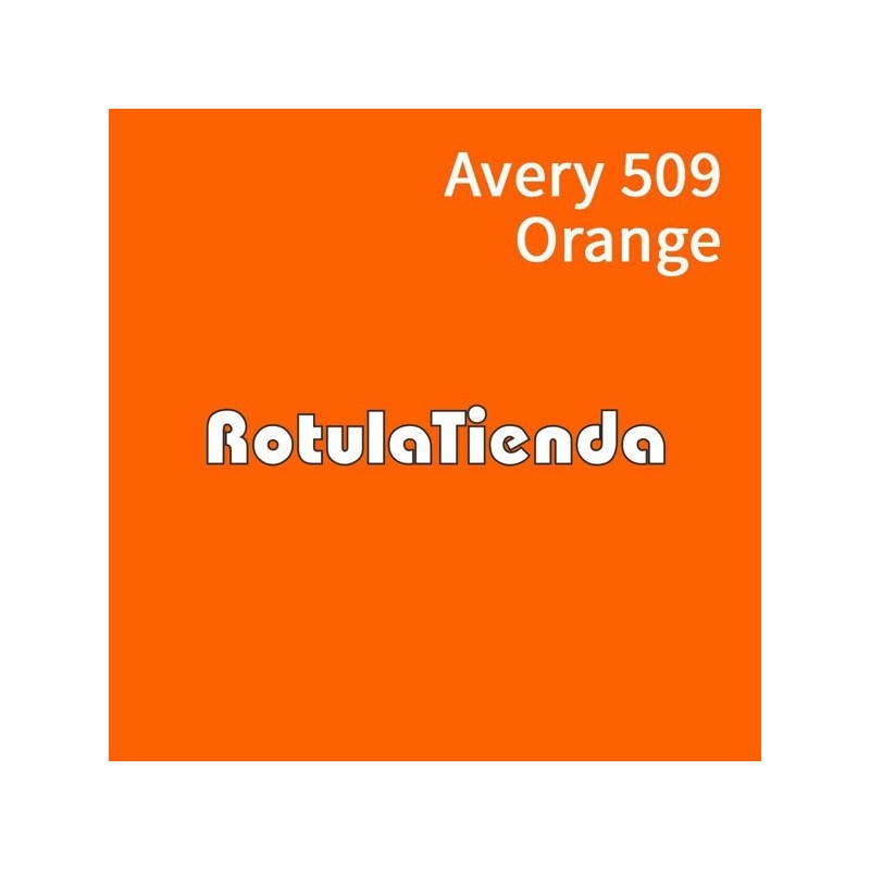 NARANJA BRILLO 509 VINILO ADHESIVO