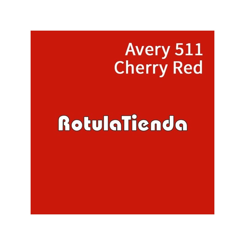 ROJO CEREZA BRILLO 511 VINILO ADHESIVO