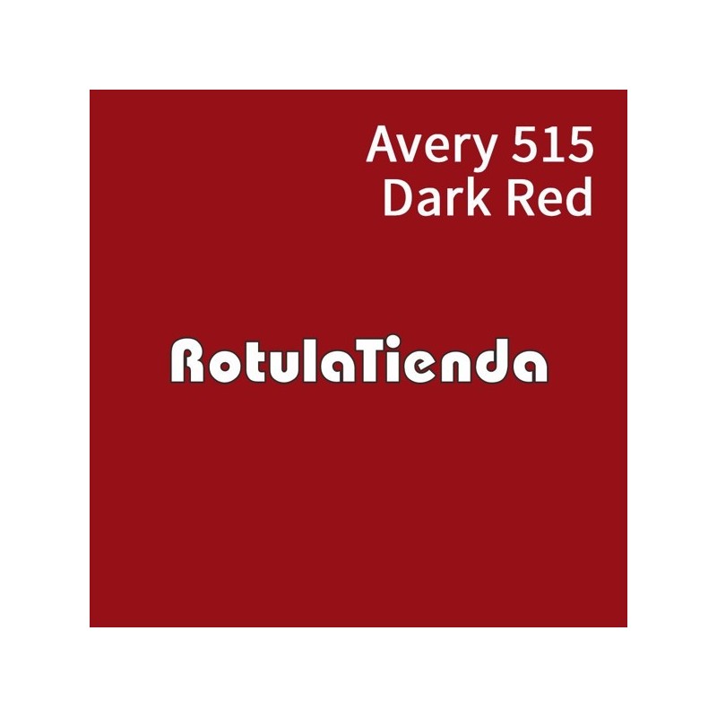 ROJO OSCURO BRILLO 515 VINILO ADHESIVO