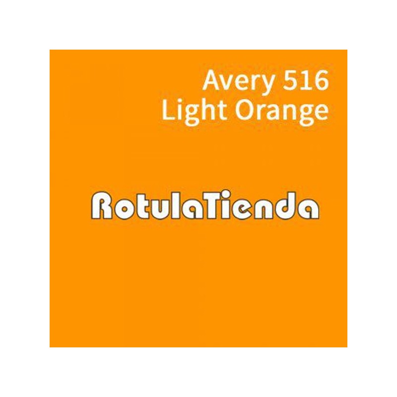 NARANJA CLARO BRILLO 516 VINILO ADHESIVO