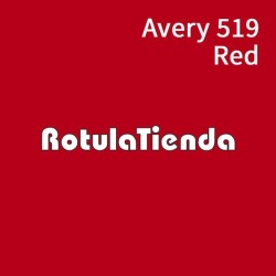 VINILO ADHESIVO AVERY ROJO BRILLO