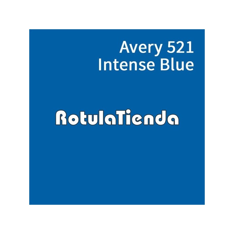 AZUL INTENSO BRILLO 521 VINILO ADHESIVO