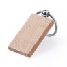 LLAVERO MADERA RECTANGULAR