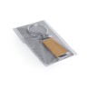 LLAVERO METALICO Y MADERA RECTANGULAR