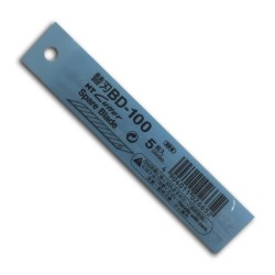 RECAMBIO CUCHILLA CUTTER 30 BD-100 (PUNTA FINA) Pack 5 Unidades AZUL