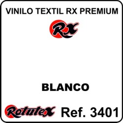 VINILO TEXTIL PREMIUM RX BLANCO PU ROTUTEX