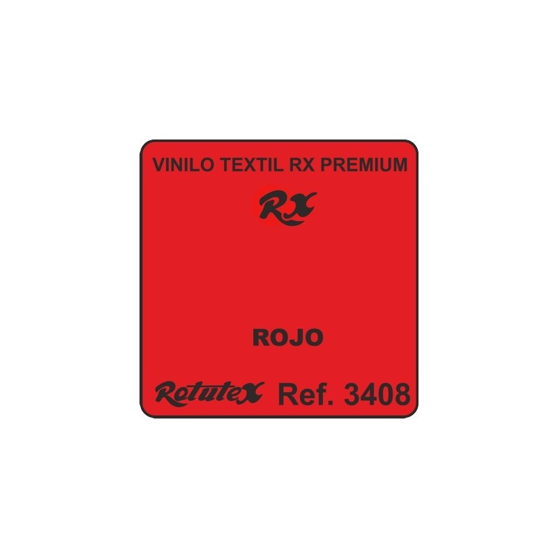 VINILO TEXTIL PREMIUM RX ROJO PU ROTUTEX VINILO TEXTIL PREMIUM RX ROJO PU ROTUTEX