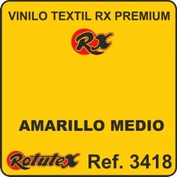 VINILO TEXTIL PREMIUM RX AMARILLO MEDIO PU ROTUTEX