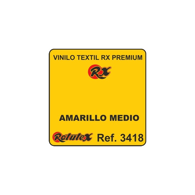 VINILO TEXTIL PREMIUM RX AMARILLO MEDIO PU ROTUTEX