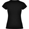 CAMISETA MUJER JAMAICA 155g NEGRA MANGA CORTA