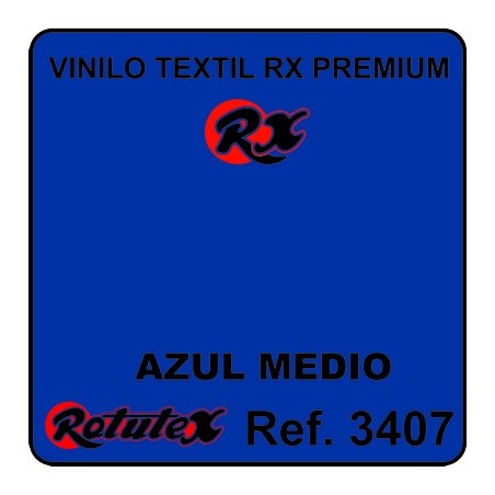 VINILO TEXTIL PREMIUM RX AZUL MEDIO PU ROTUTEX